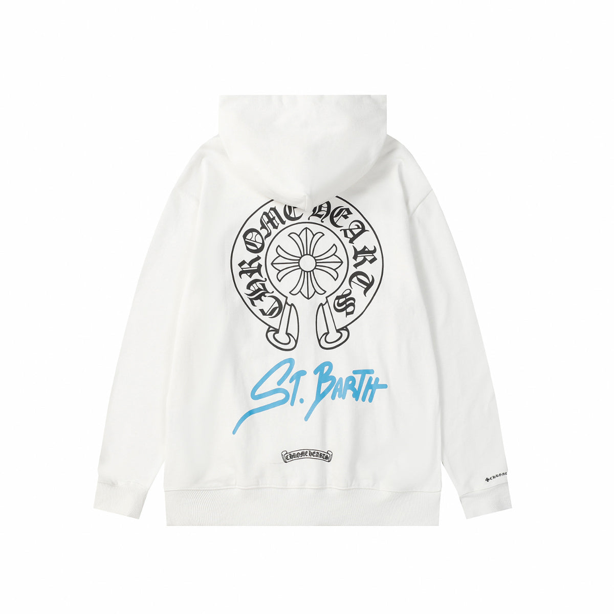 CHH Chrome Heart Hoodie Sanskrit Big Horseshoe Hooded Jacket Men's Hooded Sweater