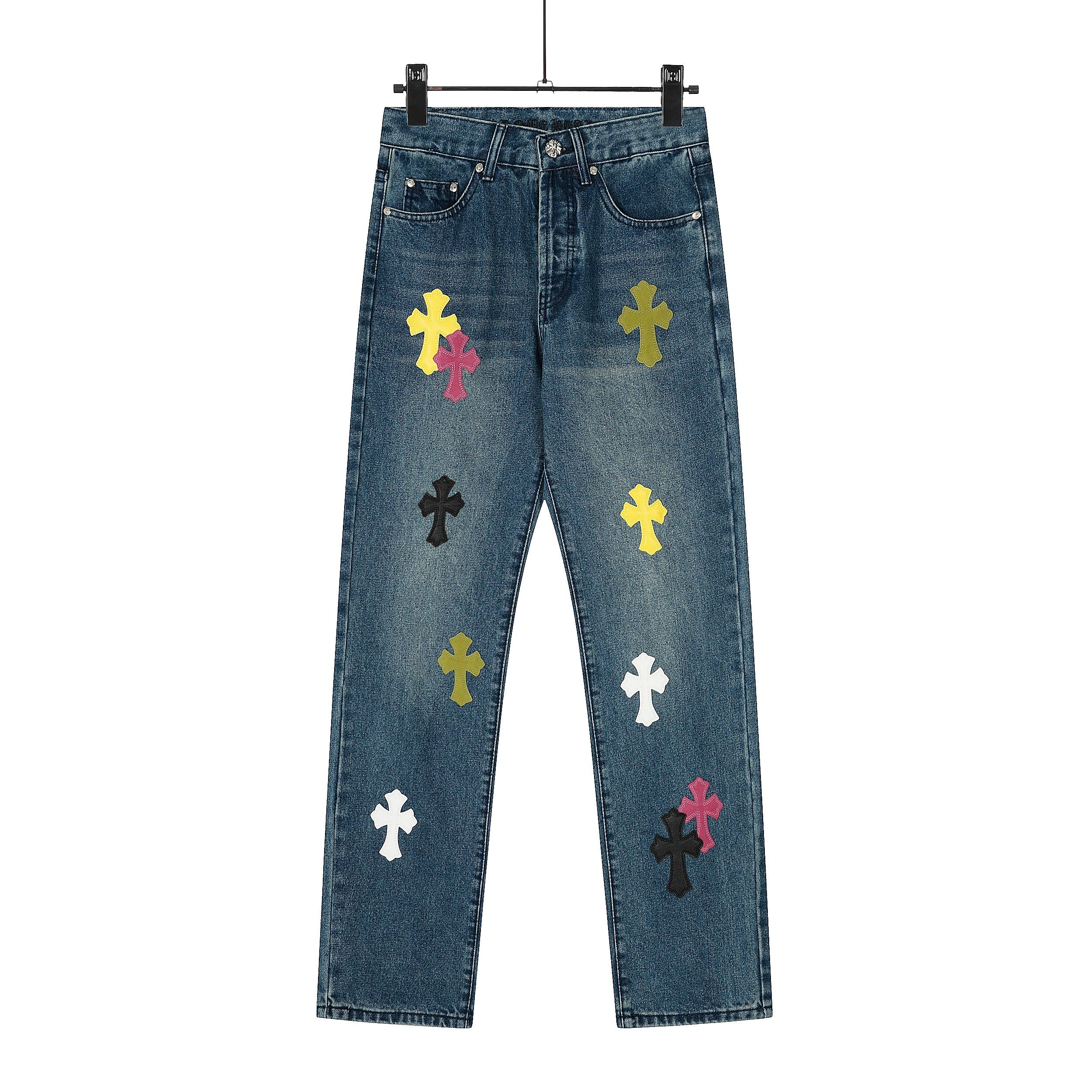 Chrome-Hearts NEW Pants 8156