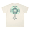 CHH Chrome Heart T Shirts Cross Print Short Sleeve T-Shirt Loose