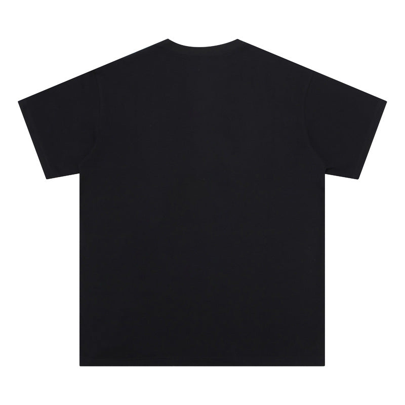 CHH Chrome Heart T Shirts Crowe Cross Horseshoe Hot Diamond T-Shirt Short Sleeve