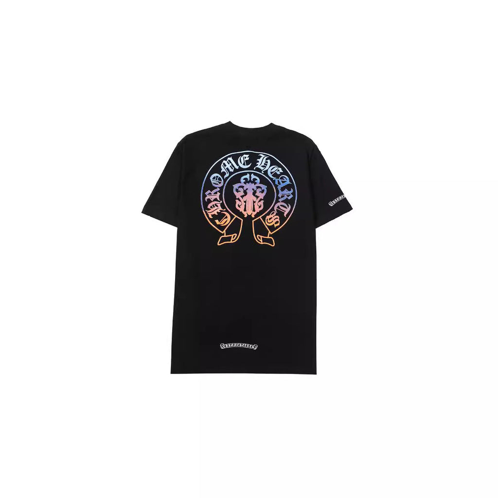 CHH Chrome Heart T Shirts gradual change horseshoe bayonet sword