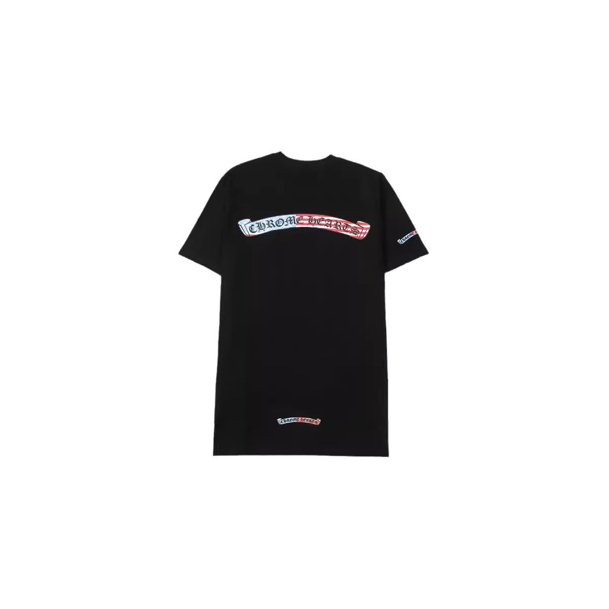 CHH Chrome Heart T Shirts Color Scroll Tiger Head Pattern Short Sleeve T-Shirt